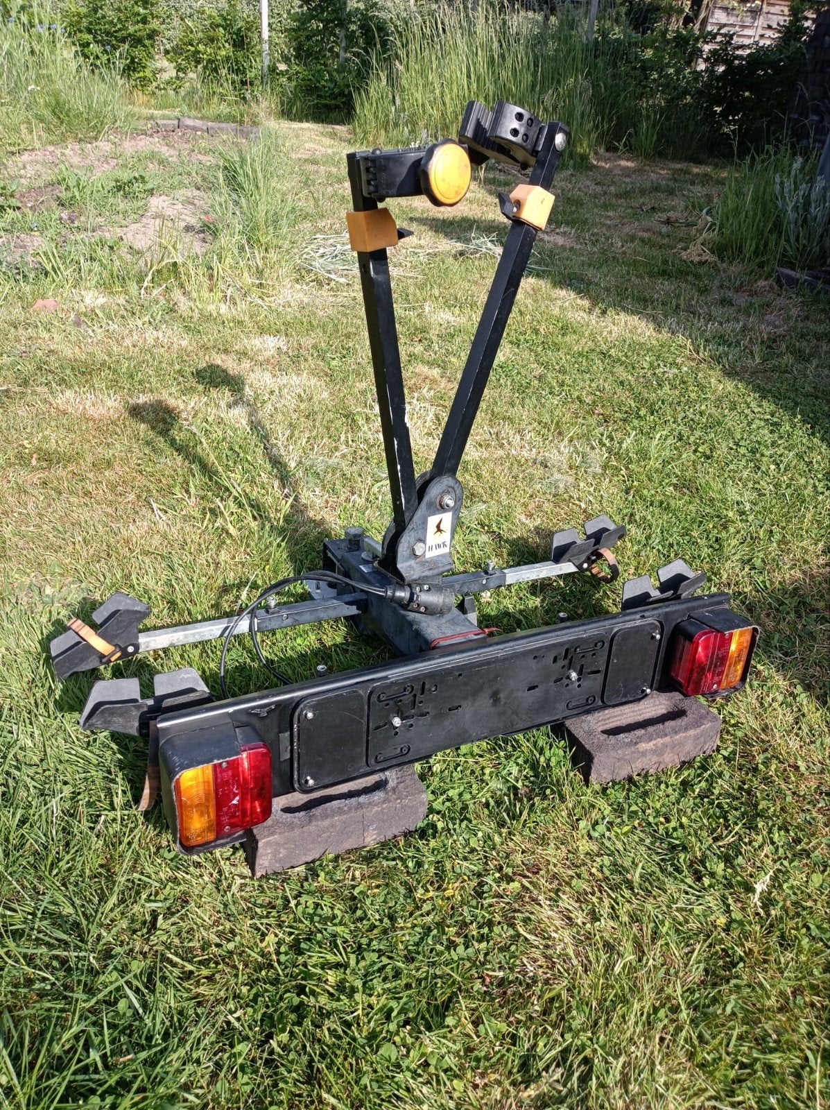 Fietsendrager Spinder Hawk zwart, kan 2 fietsen dragen, Ophalen, 2 fietsen