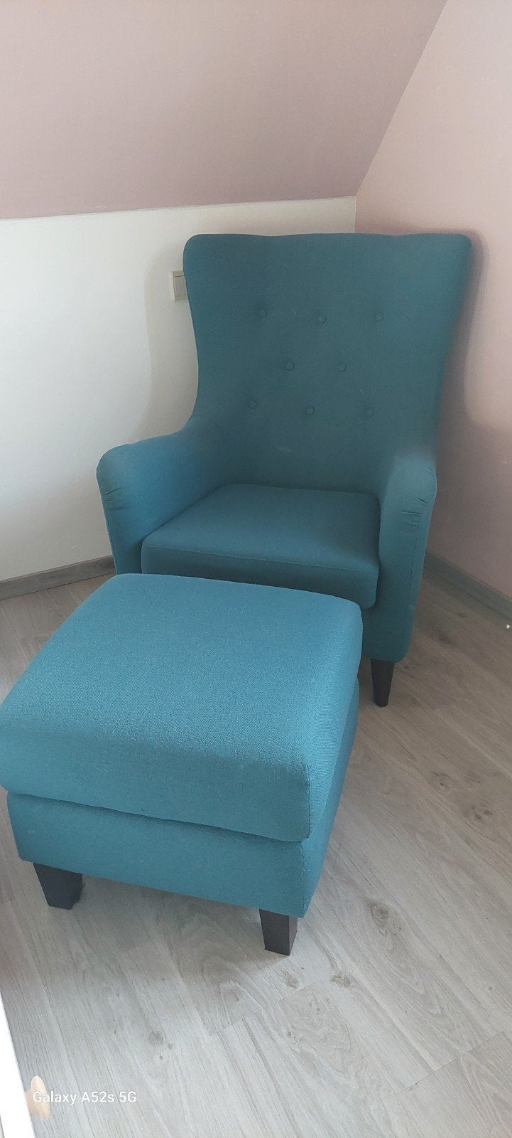 siège + pouf, Maison & Meubles, Enlèvement