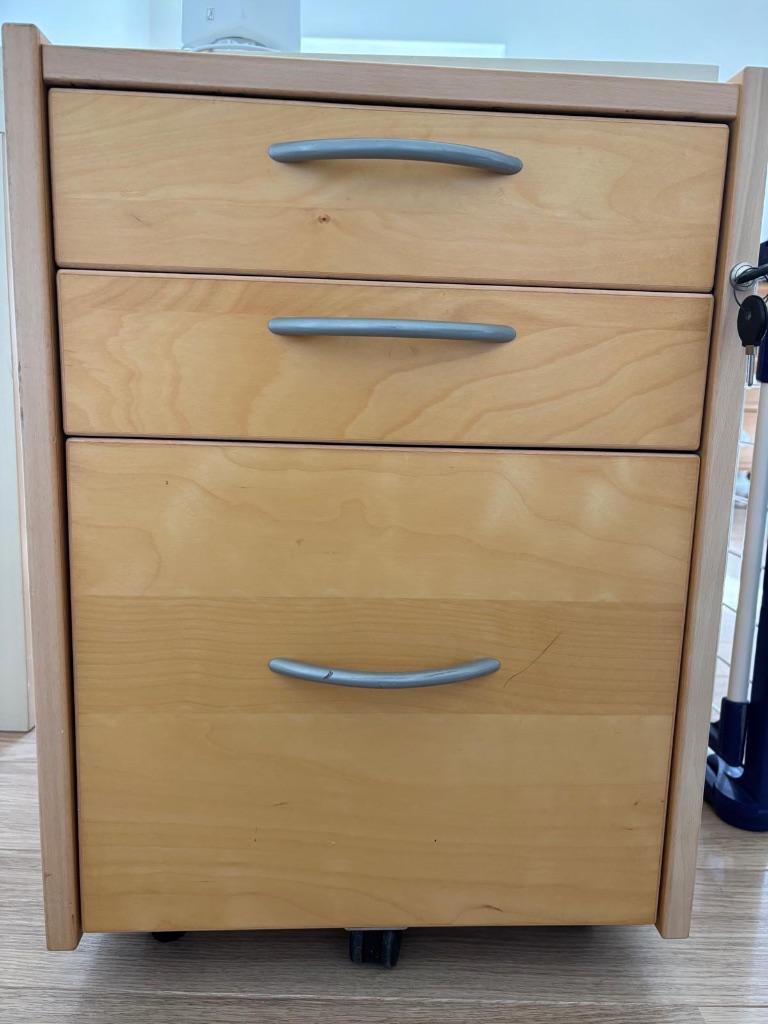 IKEA Ladenblok met slotje, Ophalen, Minder dan 50 cm, Gebruikt, 3 of 4 laden