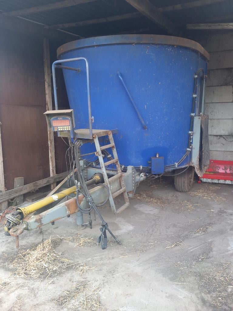 Mengwagen 8 kuub, Tuin en Terras, Brandhout, Ophalen