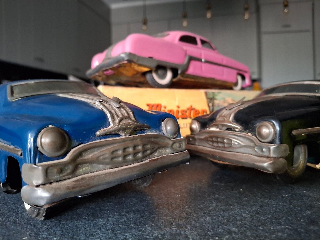 VINTAGE MINISTER DELUX PONTIAC, Antiek en Kunst, Ophalen of Verzenden