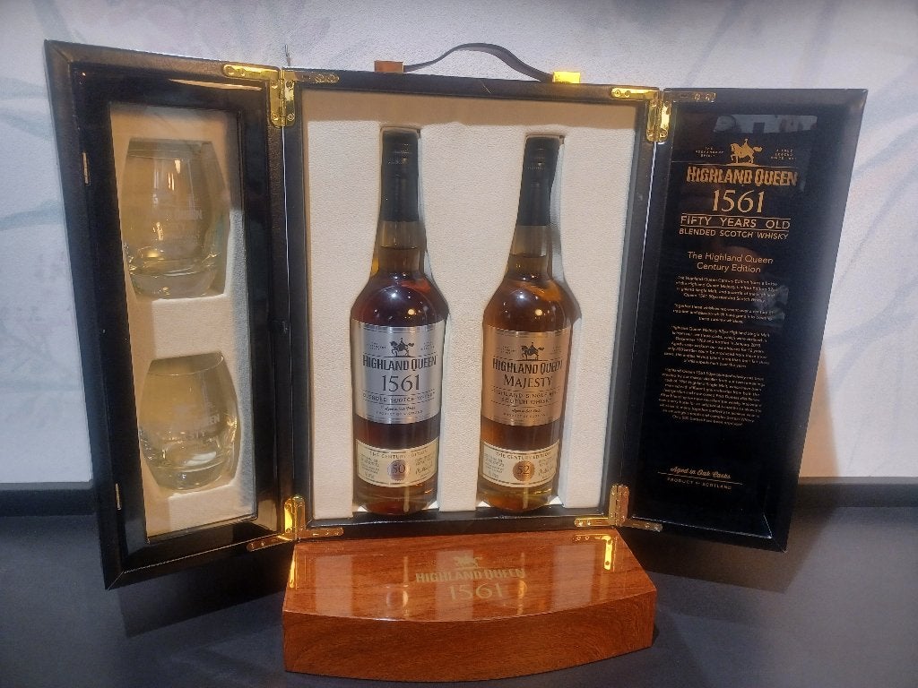 Whisky Highland Queen Century Edition - 50y & 52y (nr4/500), Verzamelen, Ophalen of Verzenden