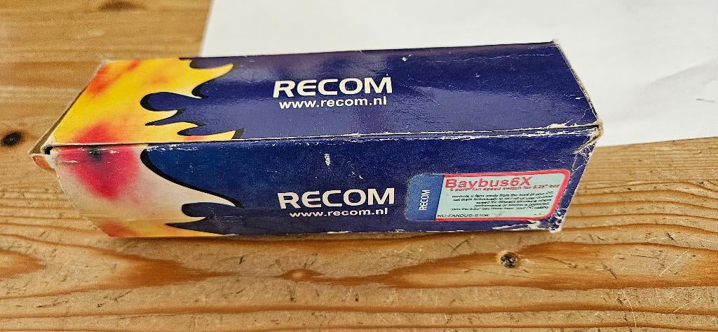 Recom Baybus6x, Enlèvement ou Envoi, Comme neuf, Refroidisseur ordinateur à air