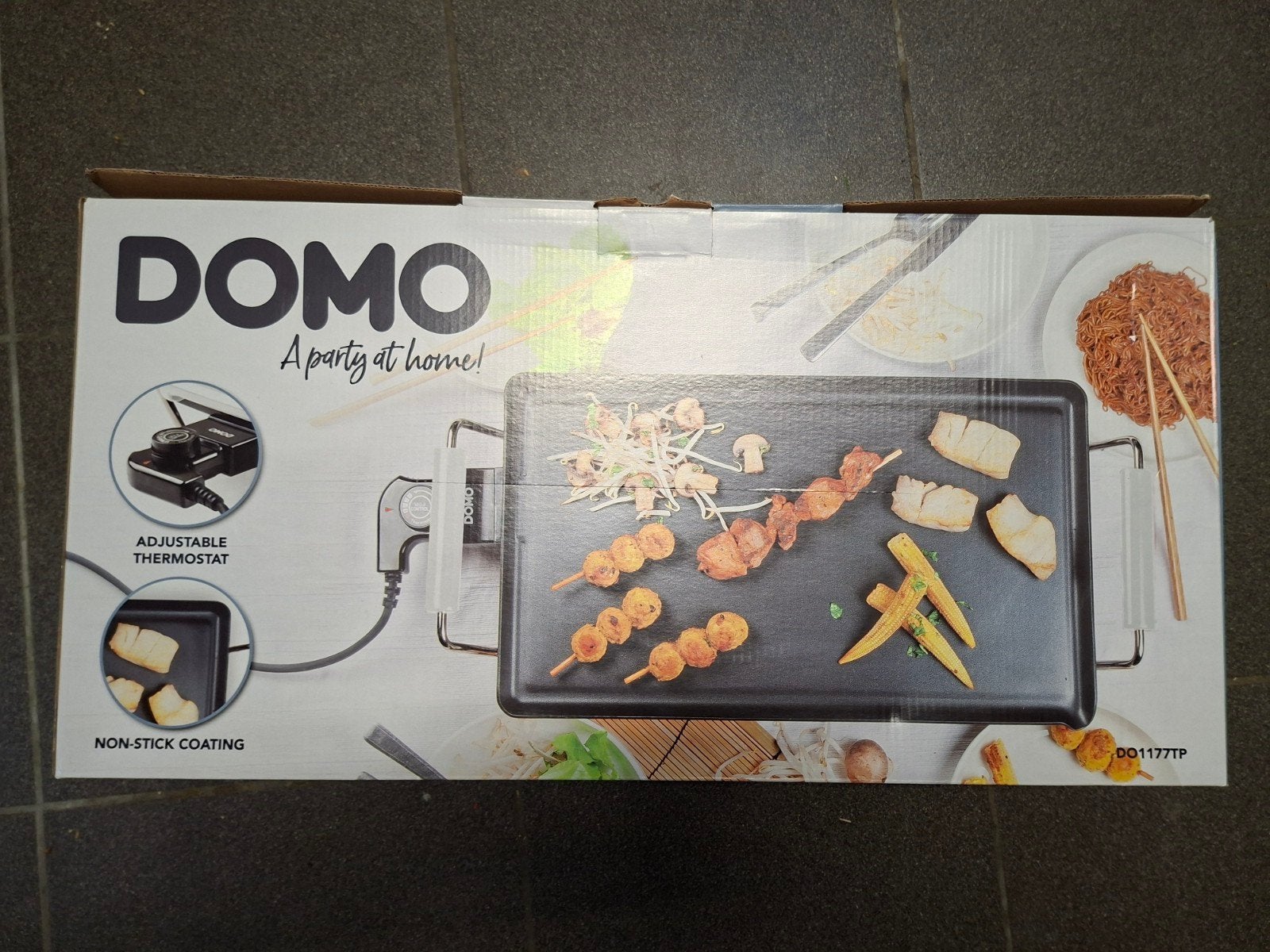 Domo tepaniakki plaat, Ophalen, Nieuw, Tafelgrill