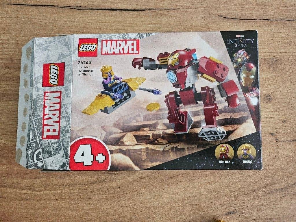 Lego 76263 Iron Man Hulkbuster Vs. Thanos, Instructions incluses, Enlèvement ou Envoi, Marvel, Lego