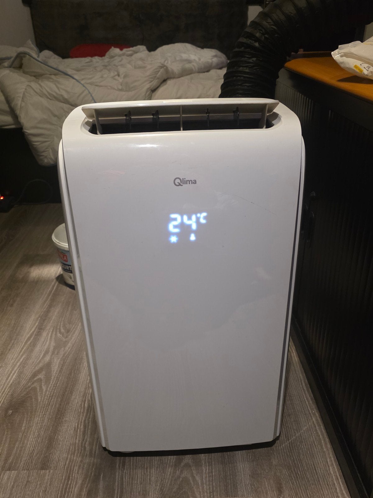 Mobiele airco Qlima p528, Electroménager, Climatiseurs, 60 à 100 m³, Enlèvement ou Envoi, Refroidissement et Déshumidification