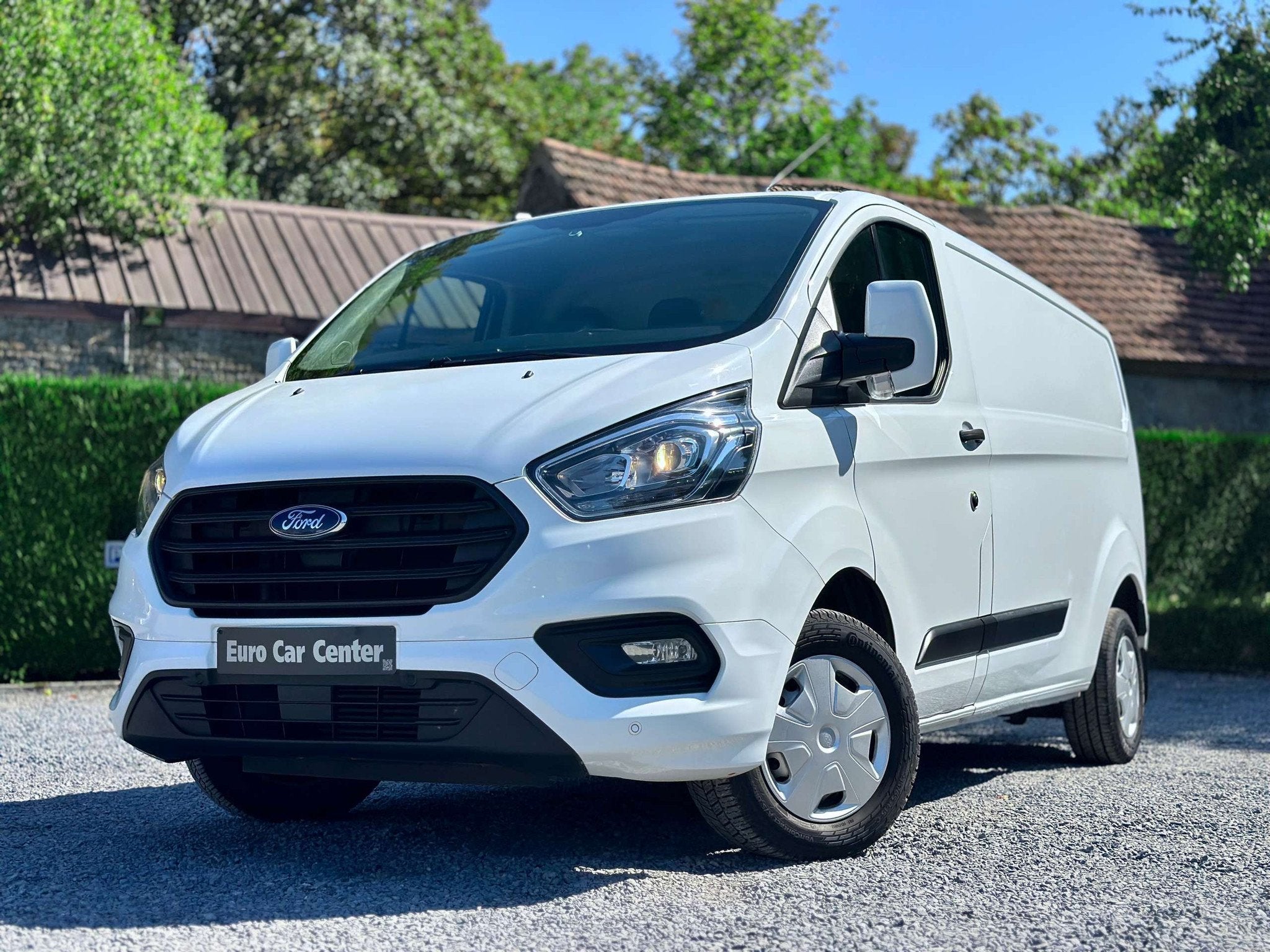Ford Transit Custom 2.0 3 plaatsen / Lichte vracht / BTW Aft, Auto's, Bestelwagens en Lichte vracht, Voorwielaandrijving, 4 deurs