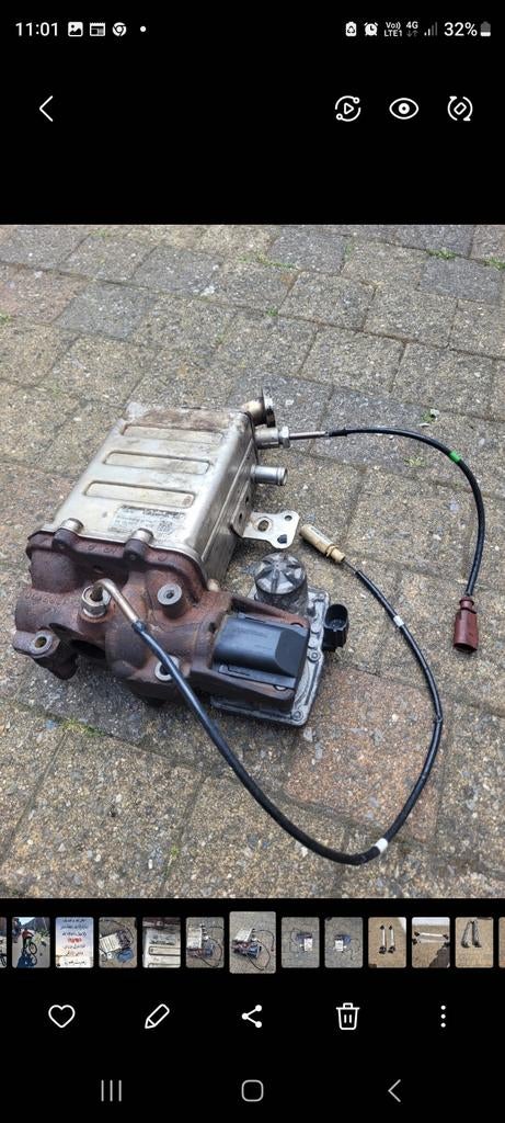 Vanne EGR vw t5  t6