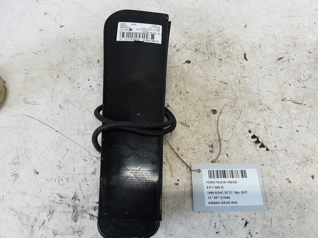 AIRBAG SIÈGE AVANT DROIT Fiesta 6 (JA8) (C1BBR611D10AC), Autos : Pièces & Accessoires, Mevr. I. Hauben, Rue de l'Espoir 34 34
4030  GRIVEGNÉE, BE