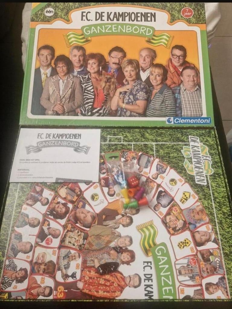 Fc kampioenen ganzenbord, Ophalen