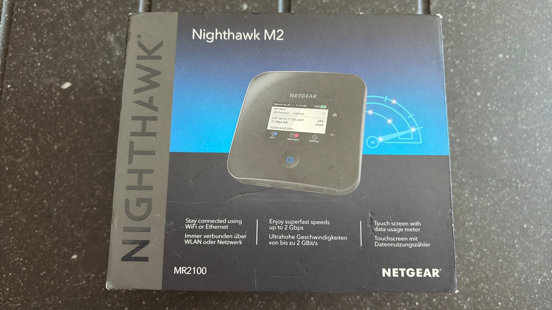 NETGEAR Nighthawk M2 (MR2100) 4G LTE Mobile Router, Computers en Software, Ophalen, Router, NETGEAR