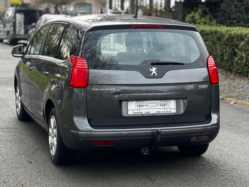 Peugeot 5008 – 7 Places – Diesel – Année 2013, Auto's, Euro 5, Monovolume, Bedrijf, Zilver of Grijs