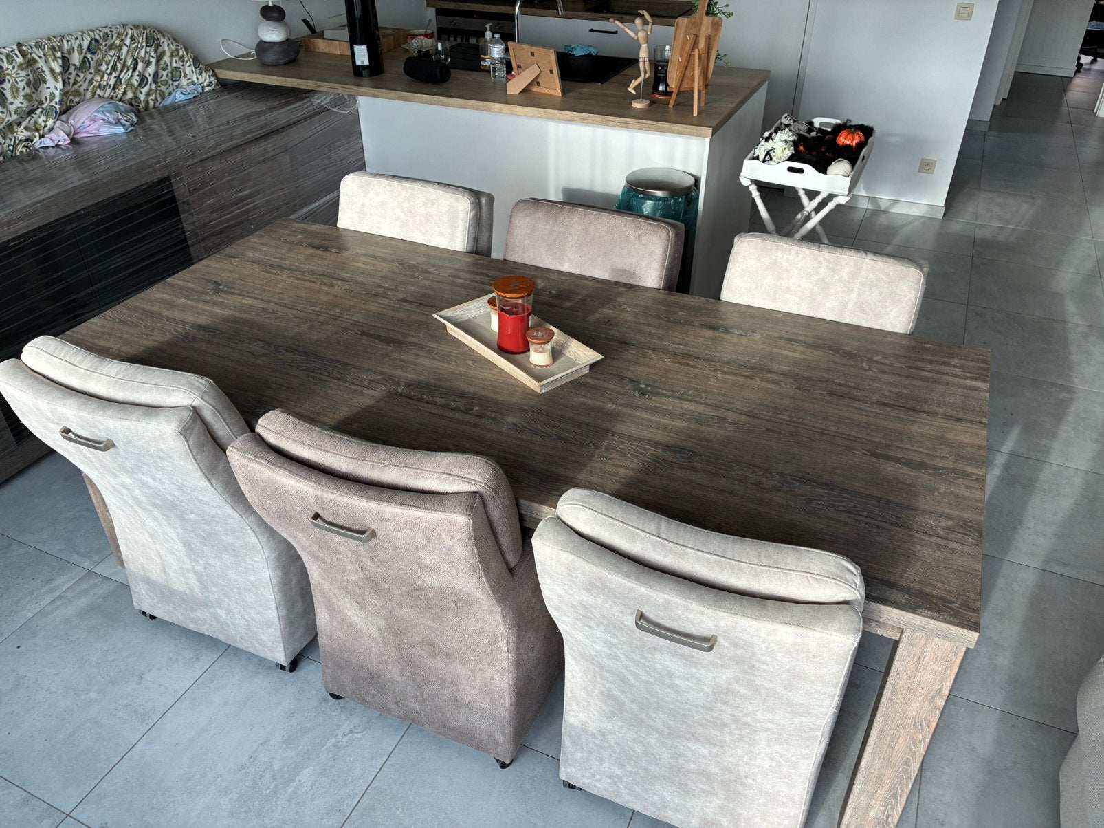 Ensemble de meubles Vastiau Godeau de qualité + 6 chaises, Enlèvement, Utilisé, 4 à 6 chaises