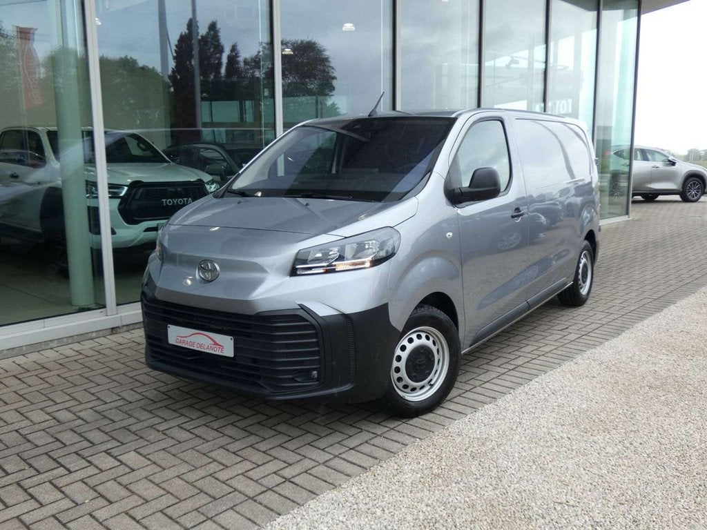 Toyota ProAce 120pk 3Zit. *€18967+BTW* +Parkeersensoren +C, Auto's, Voorwielaandrijving, Gebruikt, Zwart, 4 cilinders