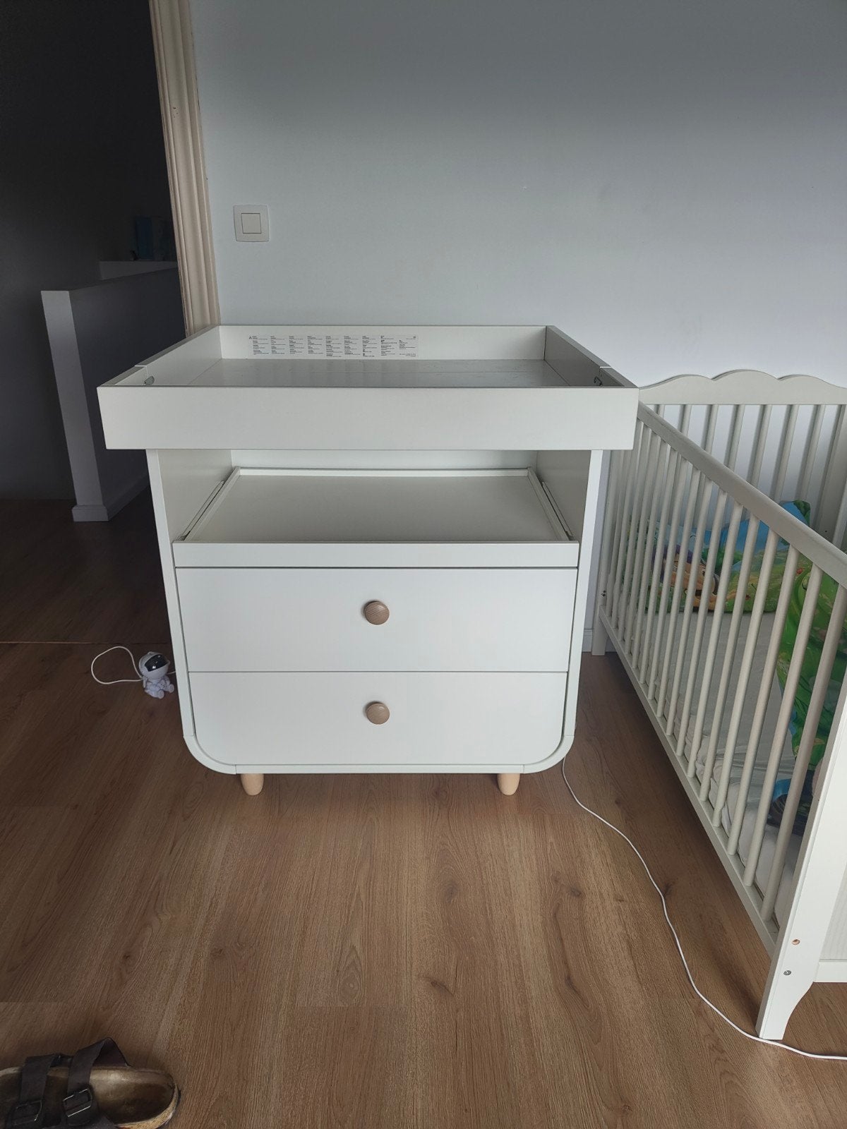 verschoontafel myllra, Ophalen