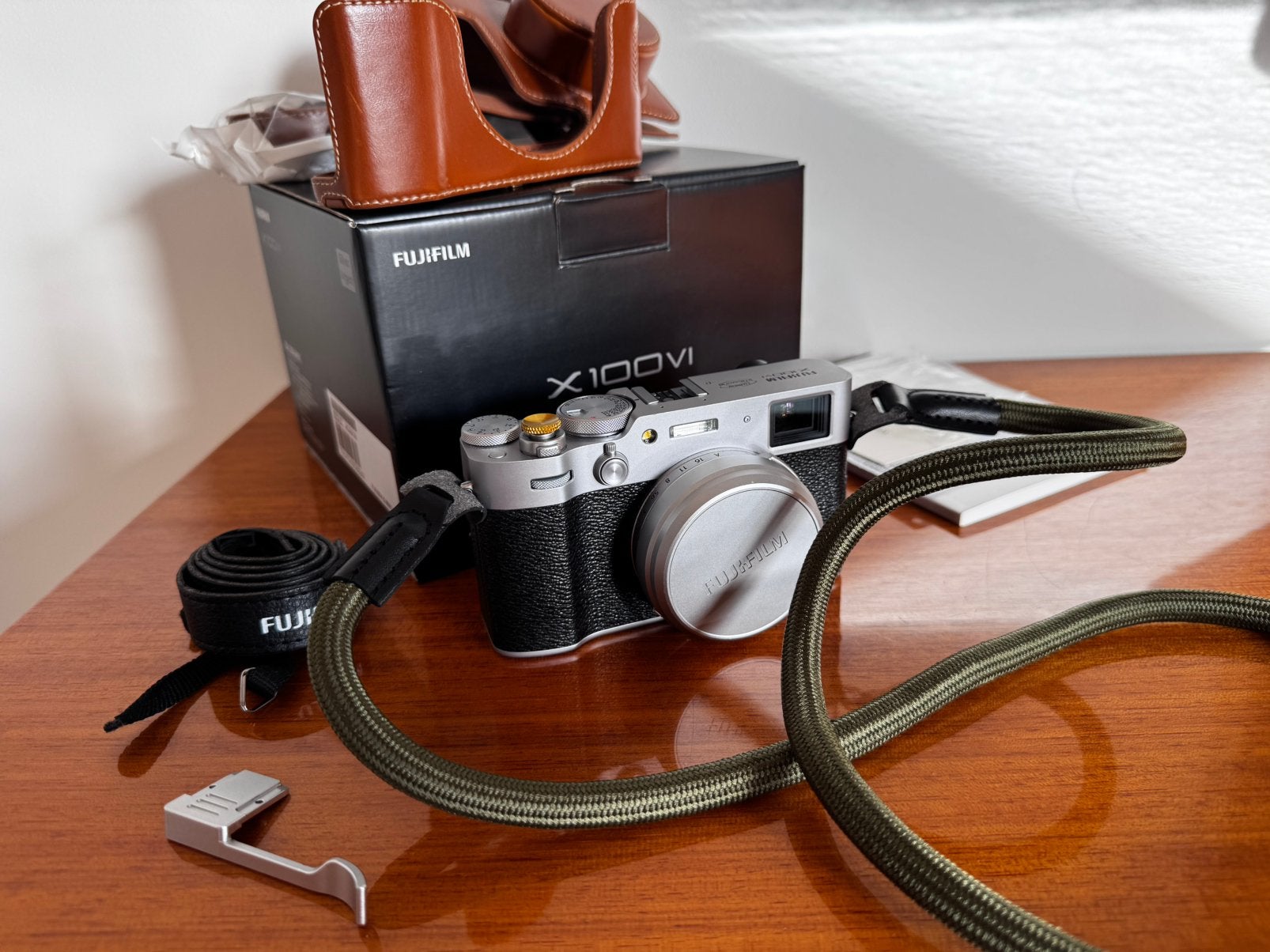 Fujifilm X100VI Silver - zo goed als nieuw, Ophalen of Verzenden