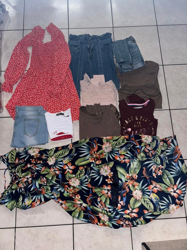 Lots vetements femme M, Enlèvement ou Envoi, Porté, Taille 38/40 (M)