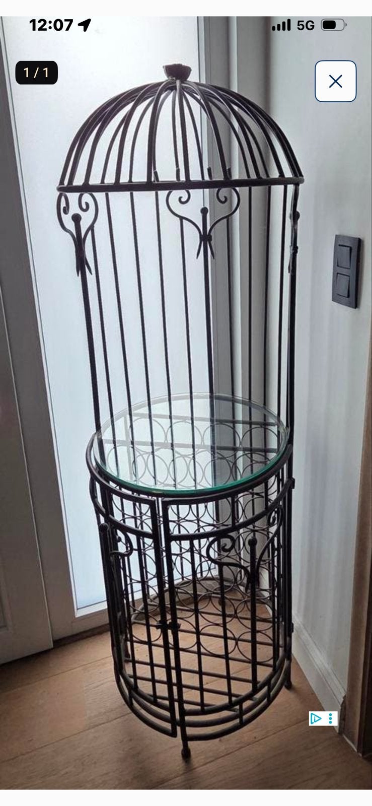 Wijnrek, Maison & Meubles, Accessoires pour la Maison | Porte-bouteilles, Enlèvement, Comme neuf