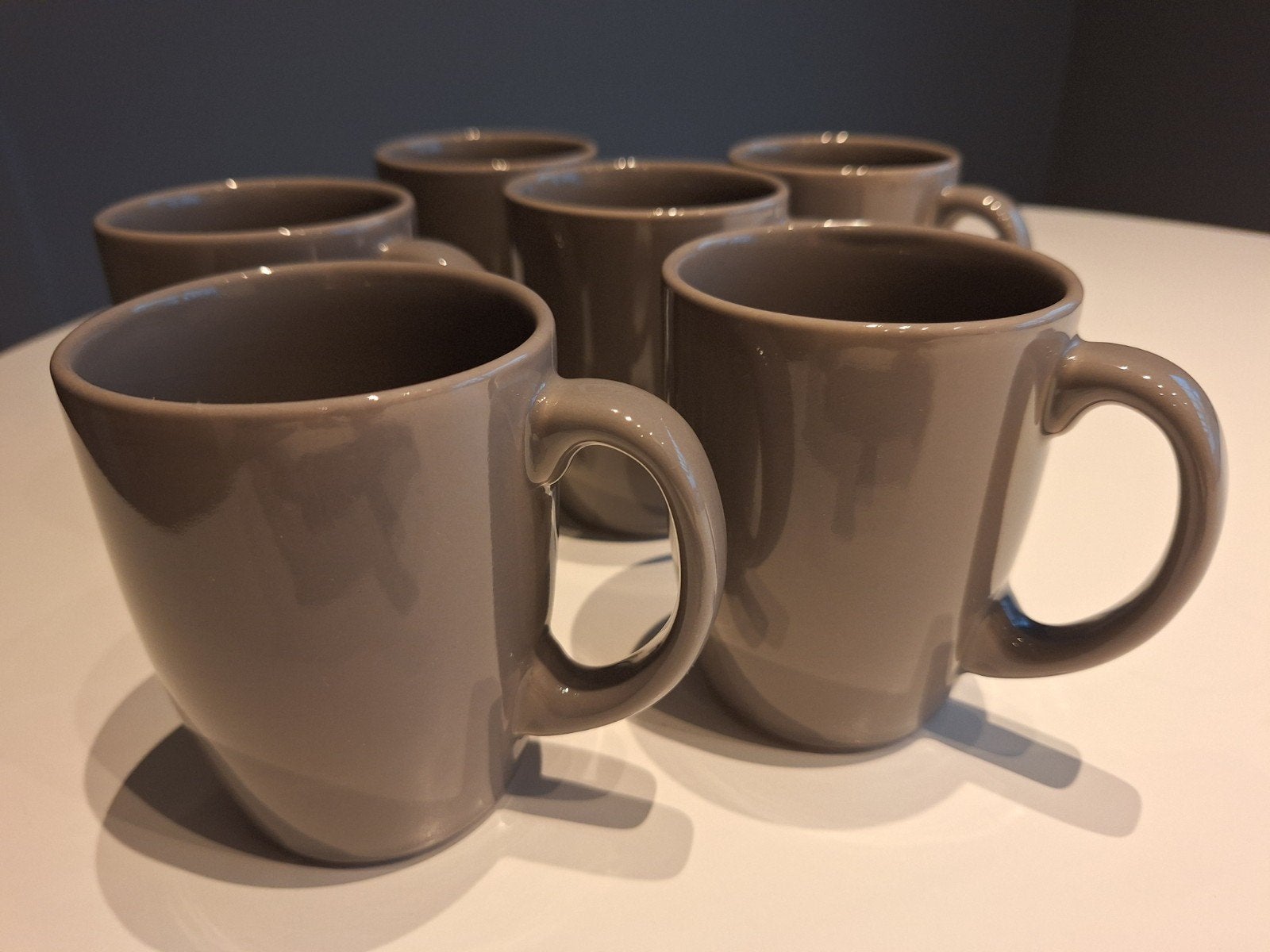 tasses grises, Maison & Meubles, Enlèvement