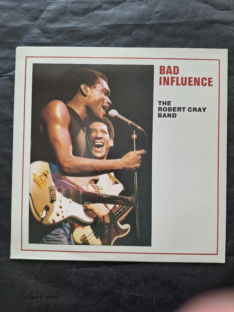 The ROBERT CRAY BAND "Bad Influence" LP (1983) Topstaat!, LP, Inclusief binnenhoes, Blues Rock, Ophalen of Verzenden
