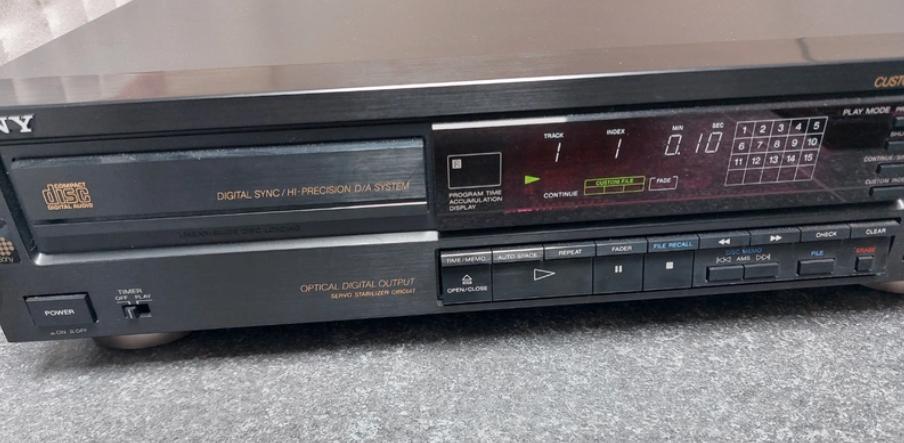 Sony CDP-970 — Lecteur CD vintage, Enlèvement ou Envoi, Utilisé, Sony