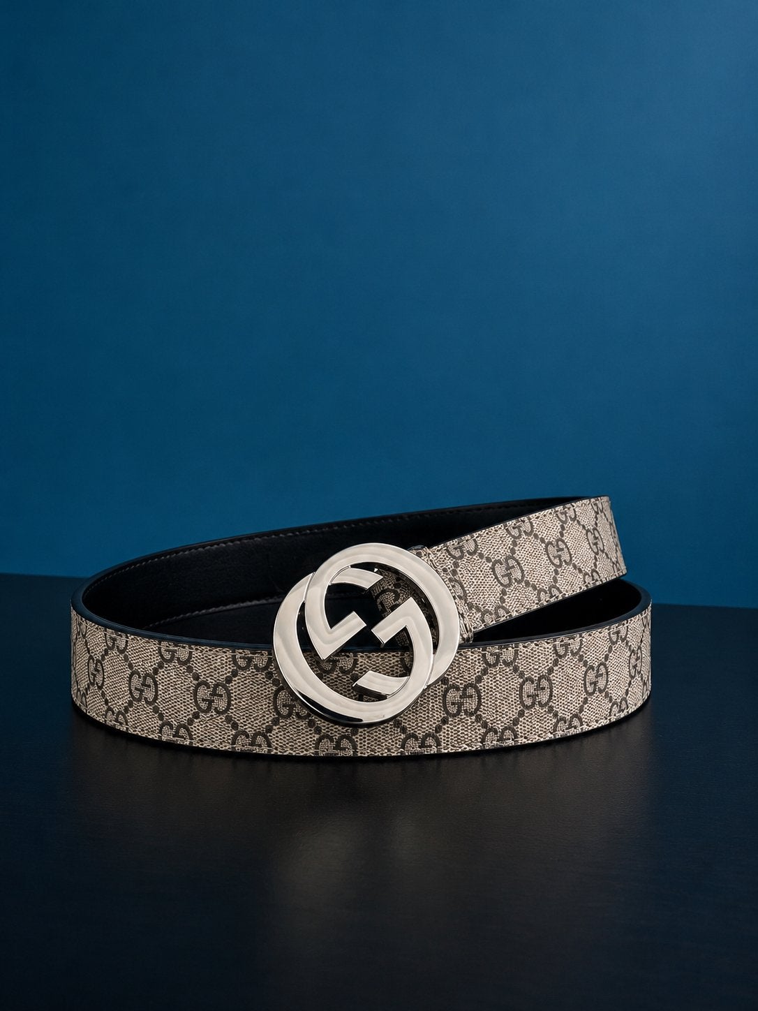 Riem gucci maat 120, Kleding | Heren, Ophalen, Bruin, Echt leder, Nieuw