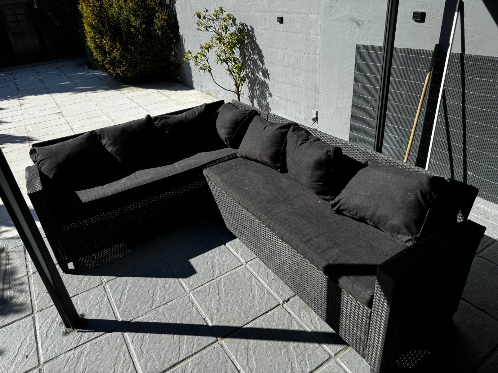 Tuinmeubel set, Tuin en Terras, Ophalen, Zo goed als nieuw