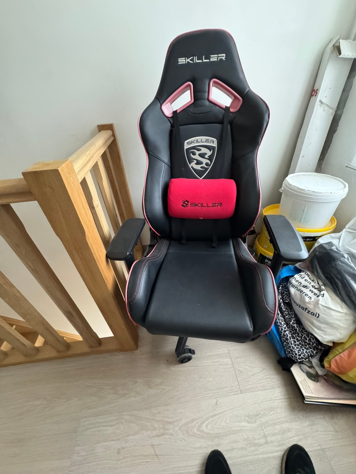 Sharkoon Skiller SGS3 gamestoel, Huis en Inrichting, Bureaustoelen, Ophalen, Gaming bureaustoel, Gebruikt, Zwart