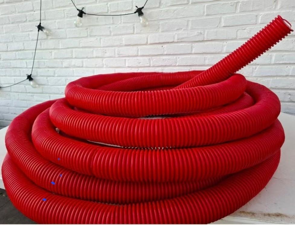 Tube annelé 75mm Ø Gaine pour protection de câbles ou tuyaux, Enlèvement, Comme neuf