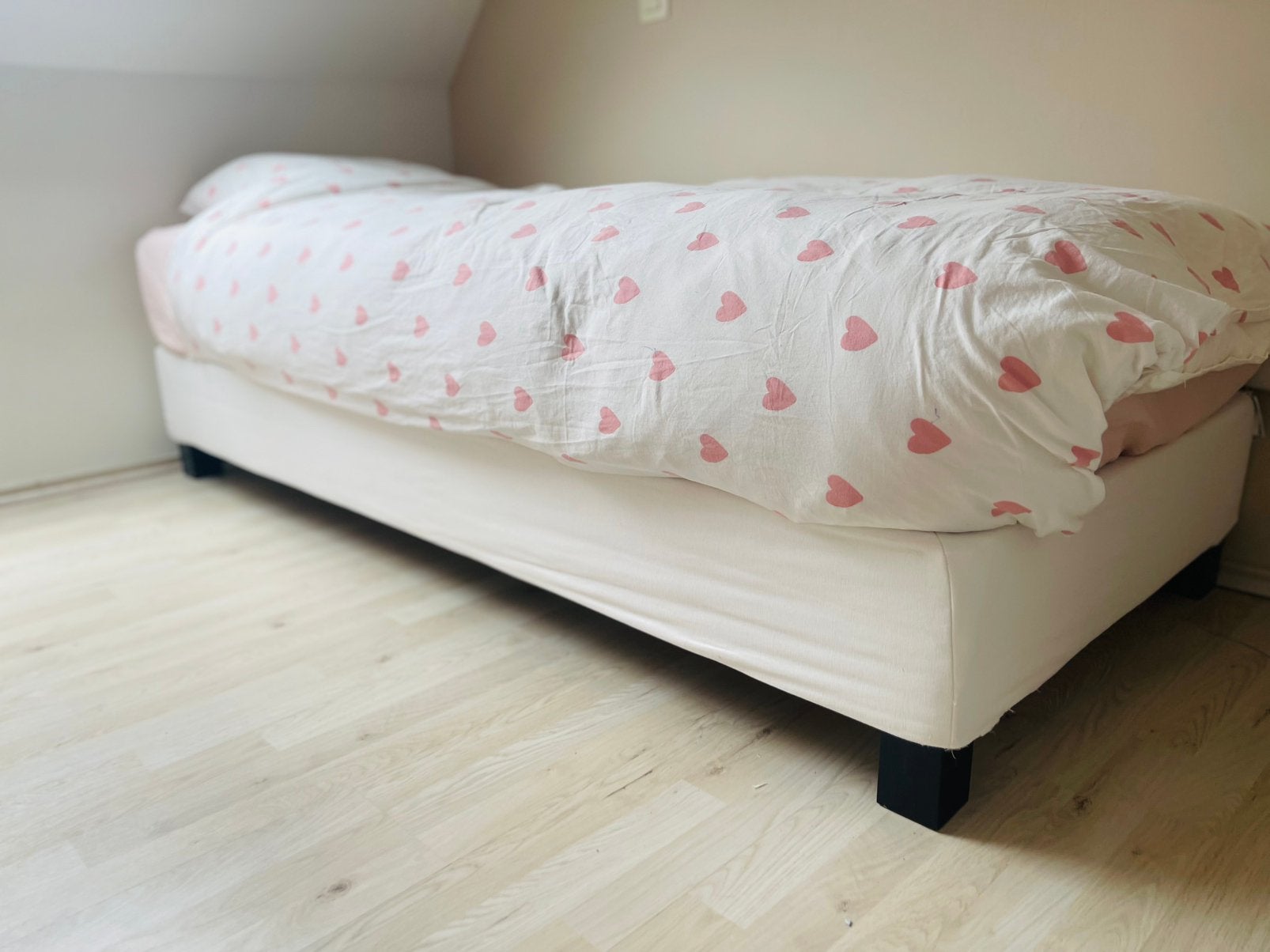 Ikea Boxspring Espevar + matras hyllestad, Huis en Inrichting, Ophalen, Gebruikt