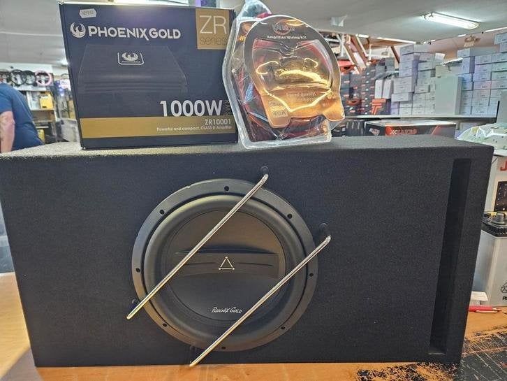 Phoenix gold zware subwooferset, Autos : Divers, Haut-parleurs voiture