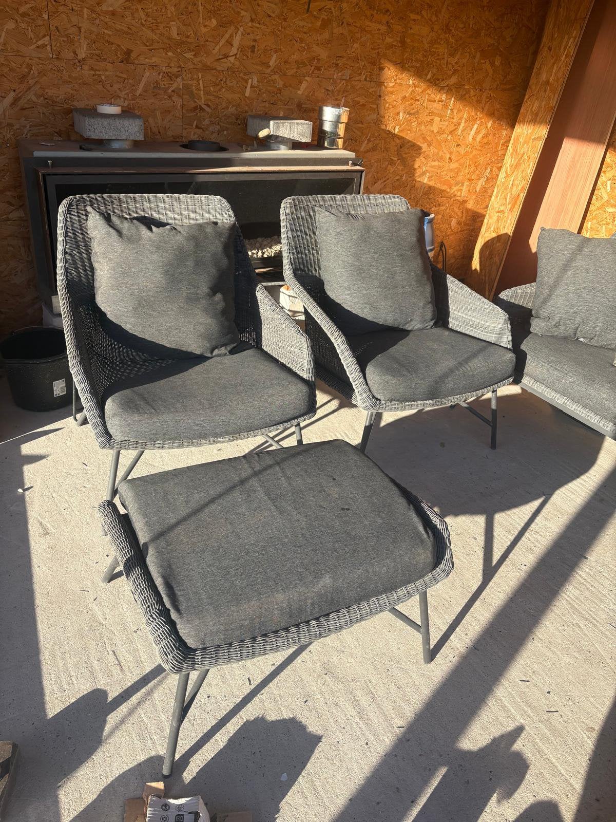 4 seasobs loungeset outdoor/indoor, Jardin & Terrasse, Enlèvement, Comme neuf, Sets de jardin