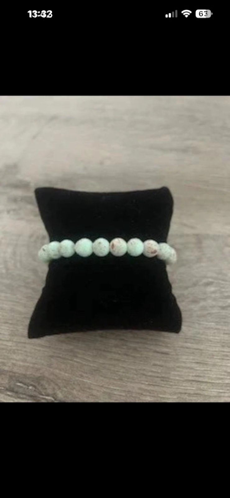 Bracelet Aventurine porte-bonheur & énergies positives, Envoi, Neuf, Bleu
