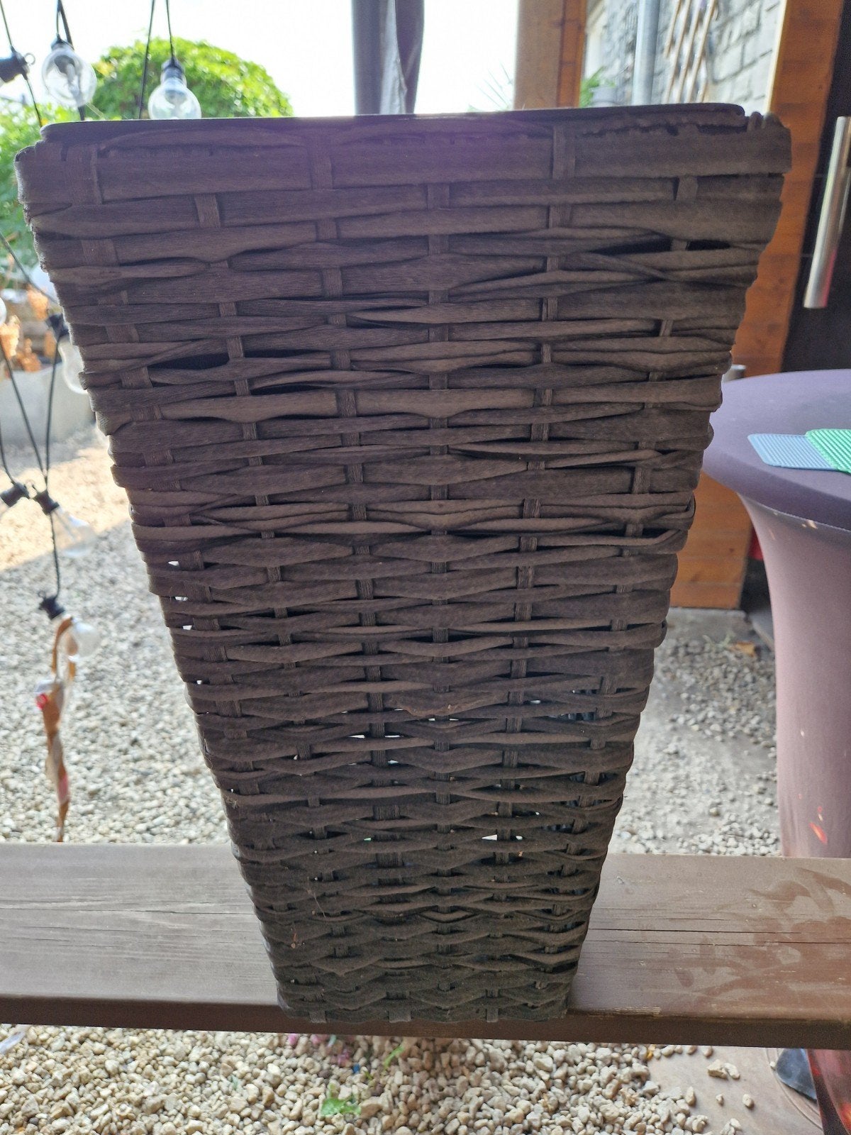 plantenbak, Tuin en Terras, Ophalen, Kunststof, Minder dan 60 cm, Zo goed als nieuw