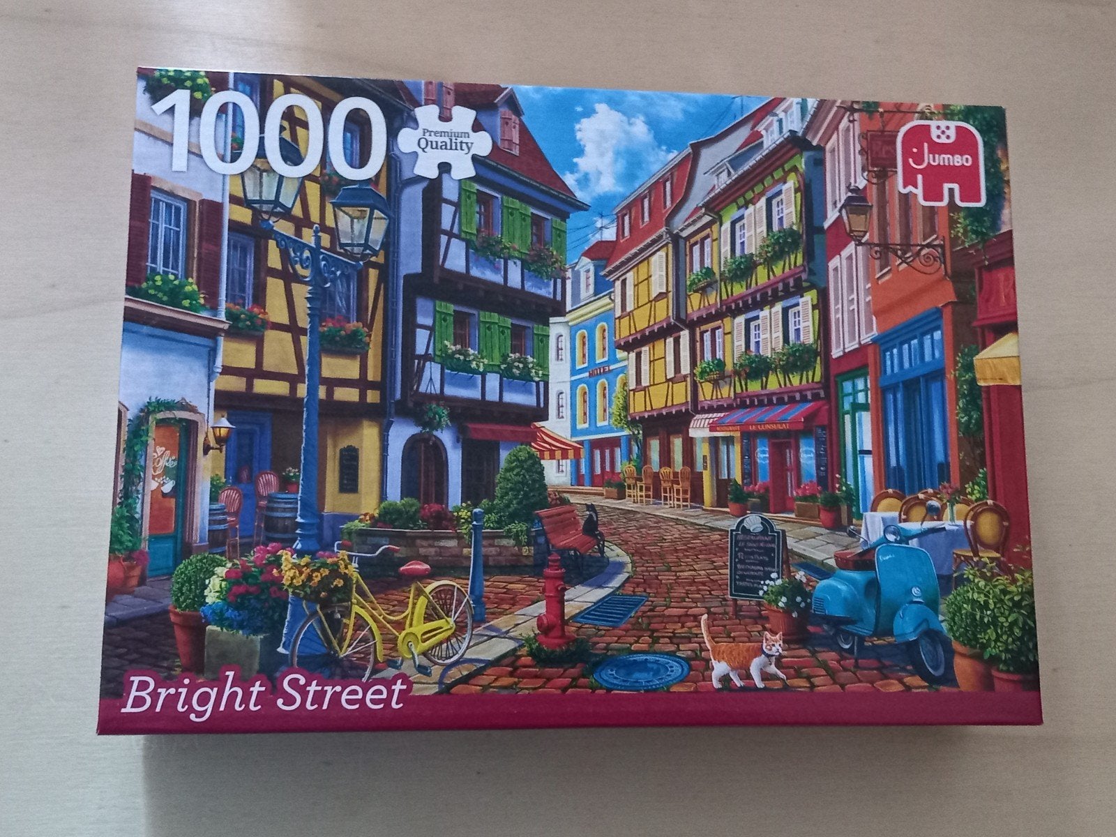Puzzle Jumbo de 1000 pièces - Light street

le puzzle est co, Enlèvement ou Envoi, 500 à 1500 pièces, Utilisé, Puzzle