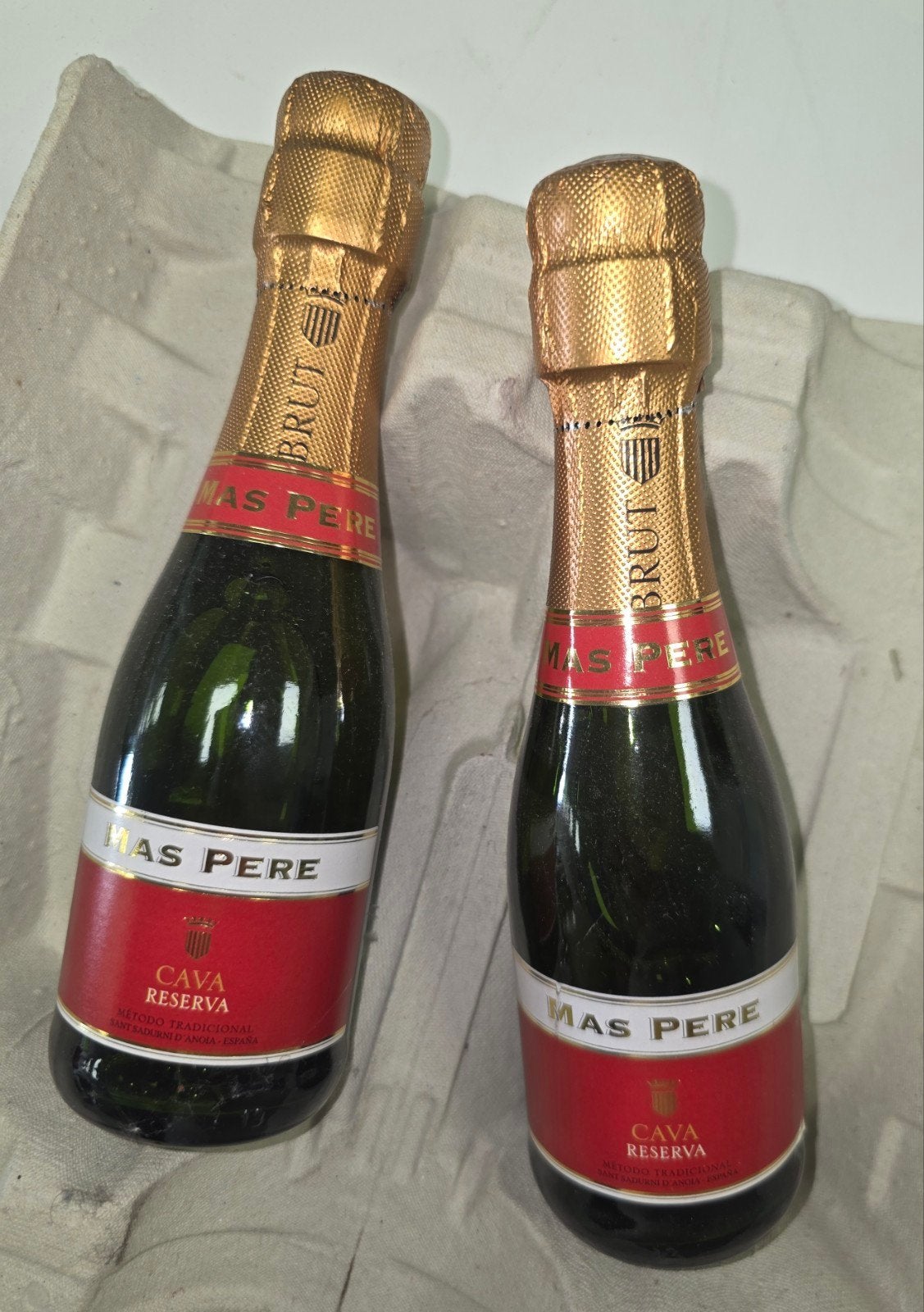 Lot van 2 flessen Mas Pere Cava Reserva – 75 cl, Ophalen