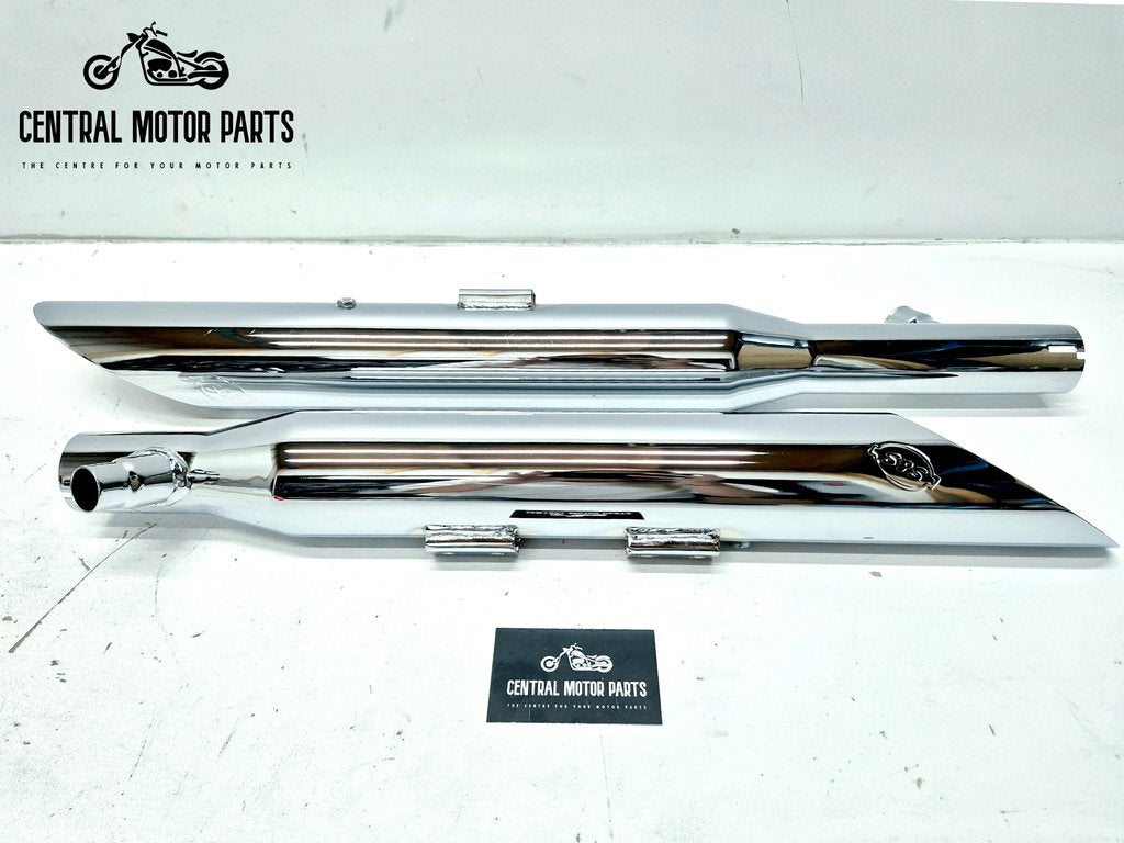 Silencieux chromés S&S Softail 2000-2006, Enlèvement ou Envoi, Neuf