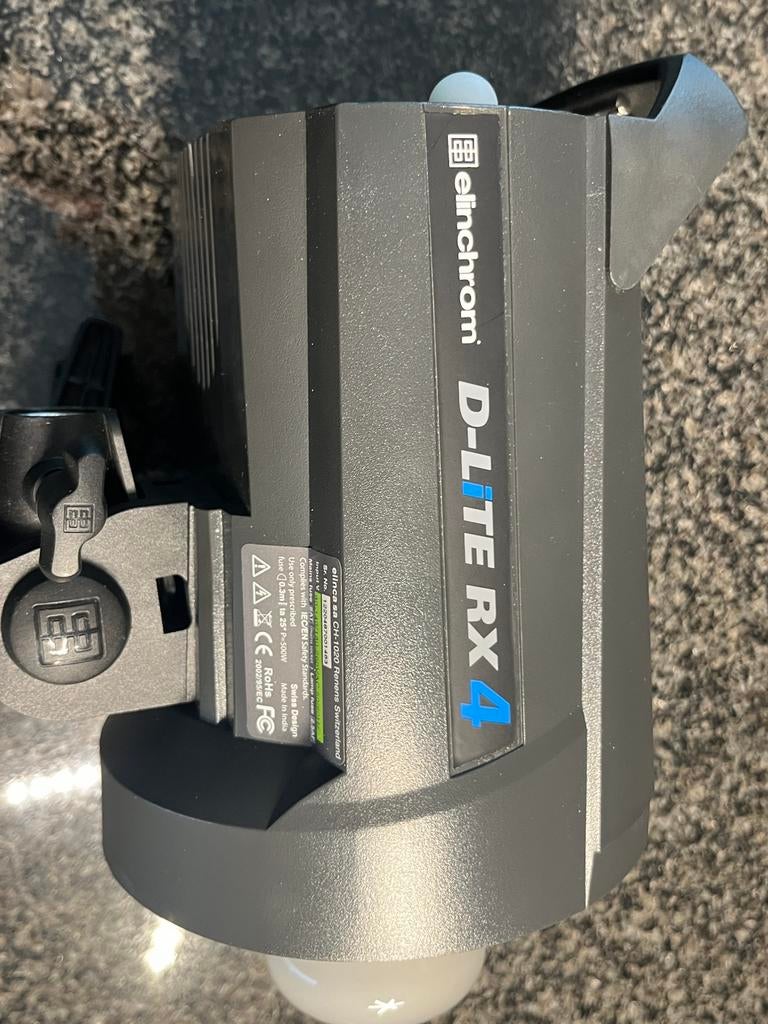Elinchrom D-Lite RX 4 Studioflitser met kabel en kap, Audio, Tv en Foto, Ophalen of Verzenden, Zo goed als nieuw