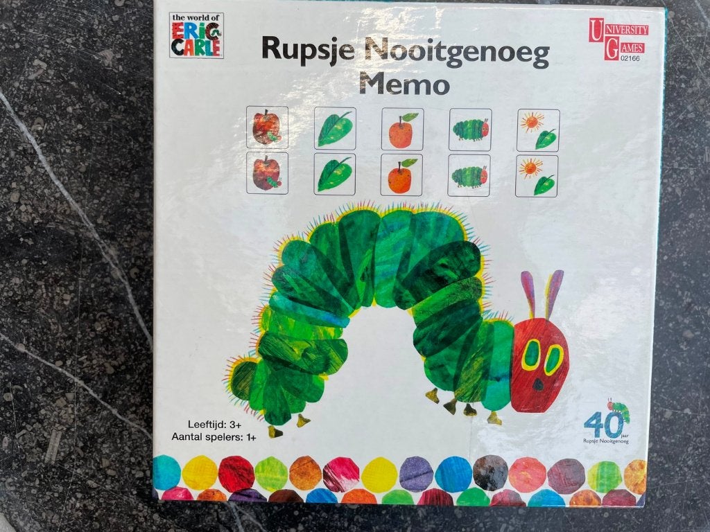 rupsje nooitgenoeg memo, Ophalen of Verzenden