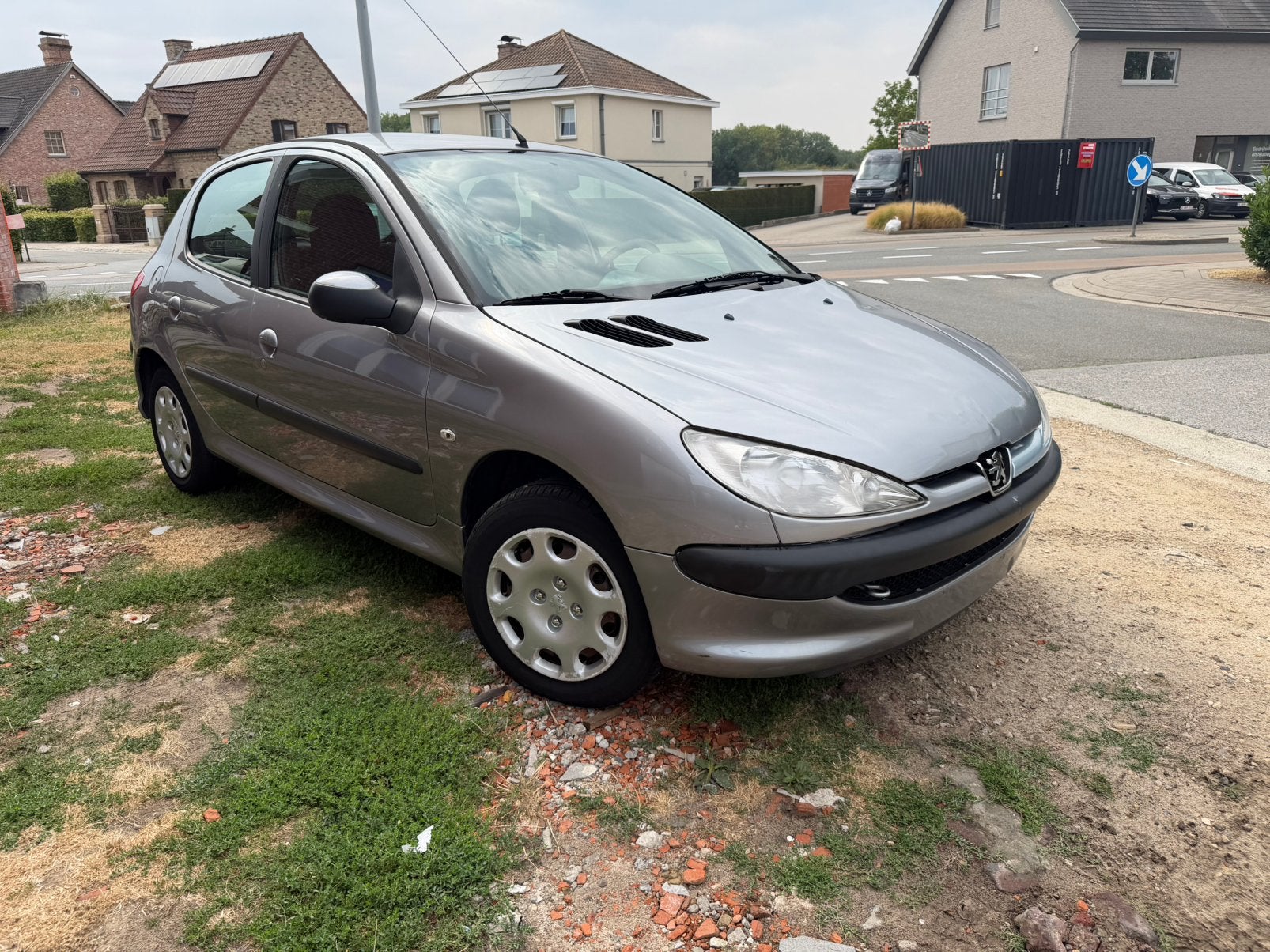 PEUGEOT 206 bezine euro 4, Auto's, Zwart, 5 deurs, Particulier, Euro 4