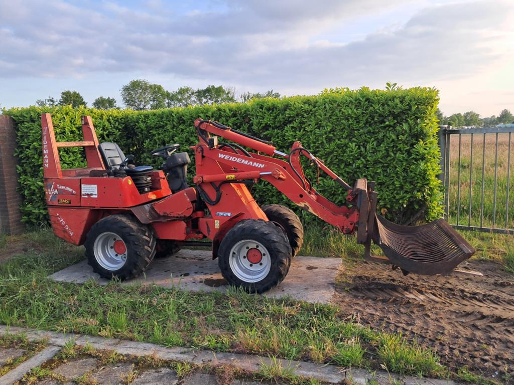Weidemann 1070 D/M Shovel / MARGE / Kniklader / Loader, Zakelijke goederen, Ophalen