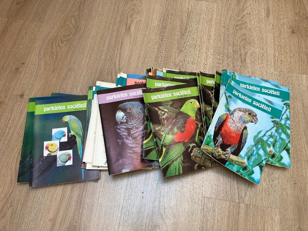 Vogelbladen Parkieten Sociëteit, Enlèvement ou Envoi, Comme neuf, Oiseaux