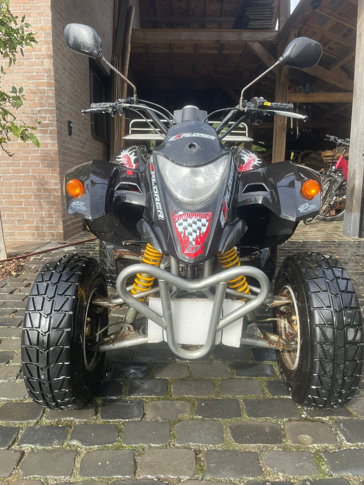 quad tomahawk 250 4takt, Ophalen, 250 cc, Gebruikt, Overige typen