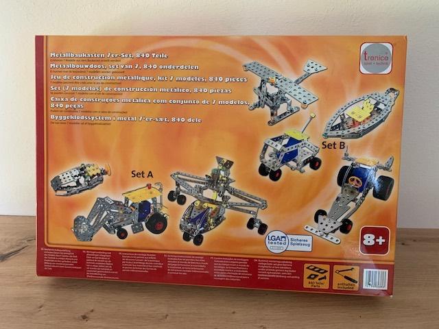 Jeu de MECCANO, Enlèvement