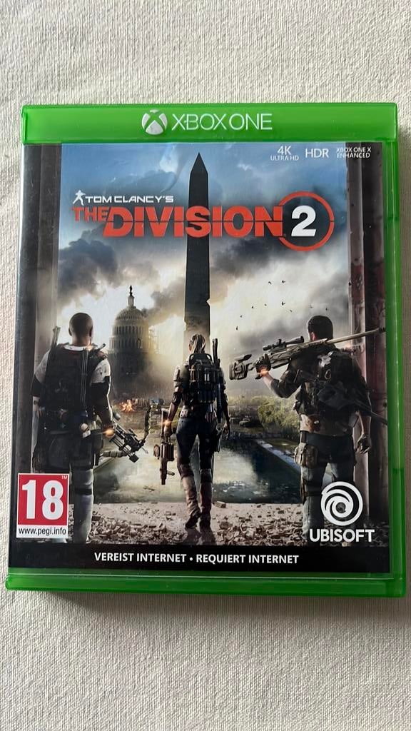 Xbox game Tom Clancy’s The Division 2, Games en Spelcomputers, Ophalen, Zo goed als nieuw