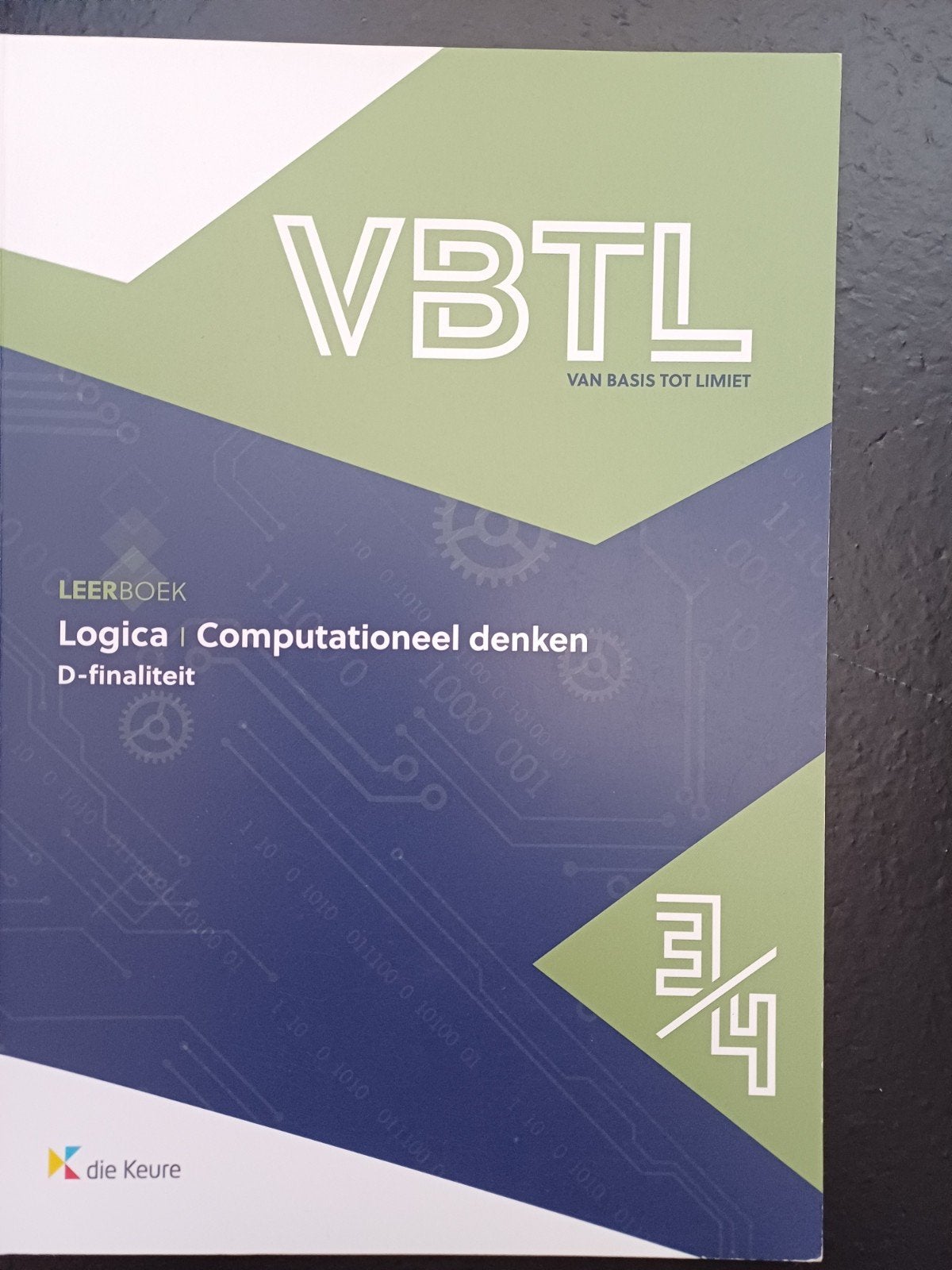 VBTL 3 – leerboek logica & computationeel denken , Ophalen, Gelezen, ASO, Wiskunde A