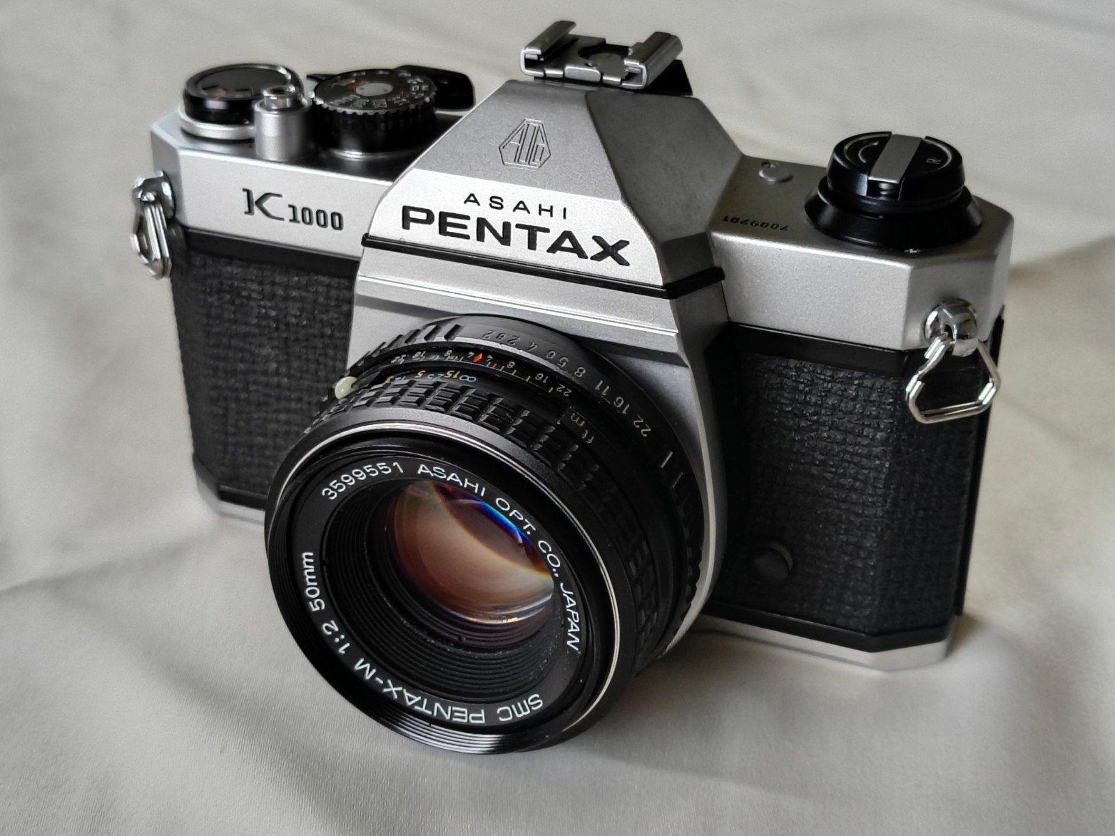 Pentax K1000, TV, Hi-fi & Vidéo, Appareils photo analogiques, Enlèvement ou Envoi, Pentax