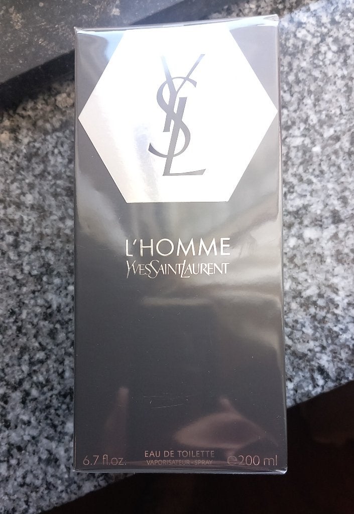 L'Homme Eau de Toilette d'Yves Saint Laurent 200ml ., Collections, Enlèvement, Neuf, Bouteille de parfum, Plein