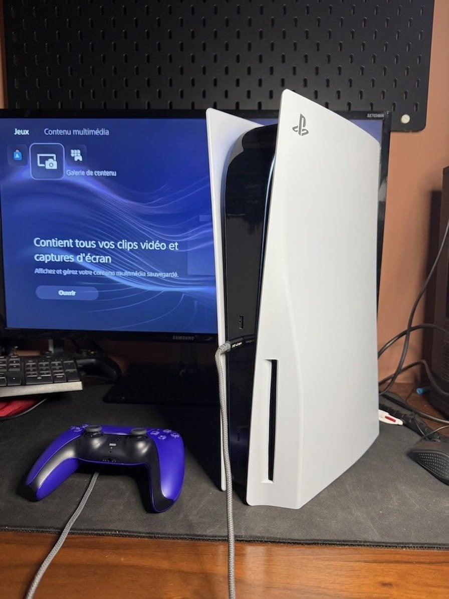 Console ps5 avec manette, Enlèvement, Comme neuf
