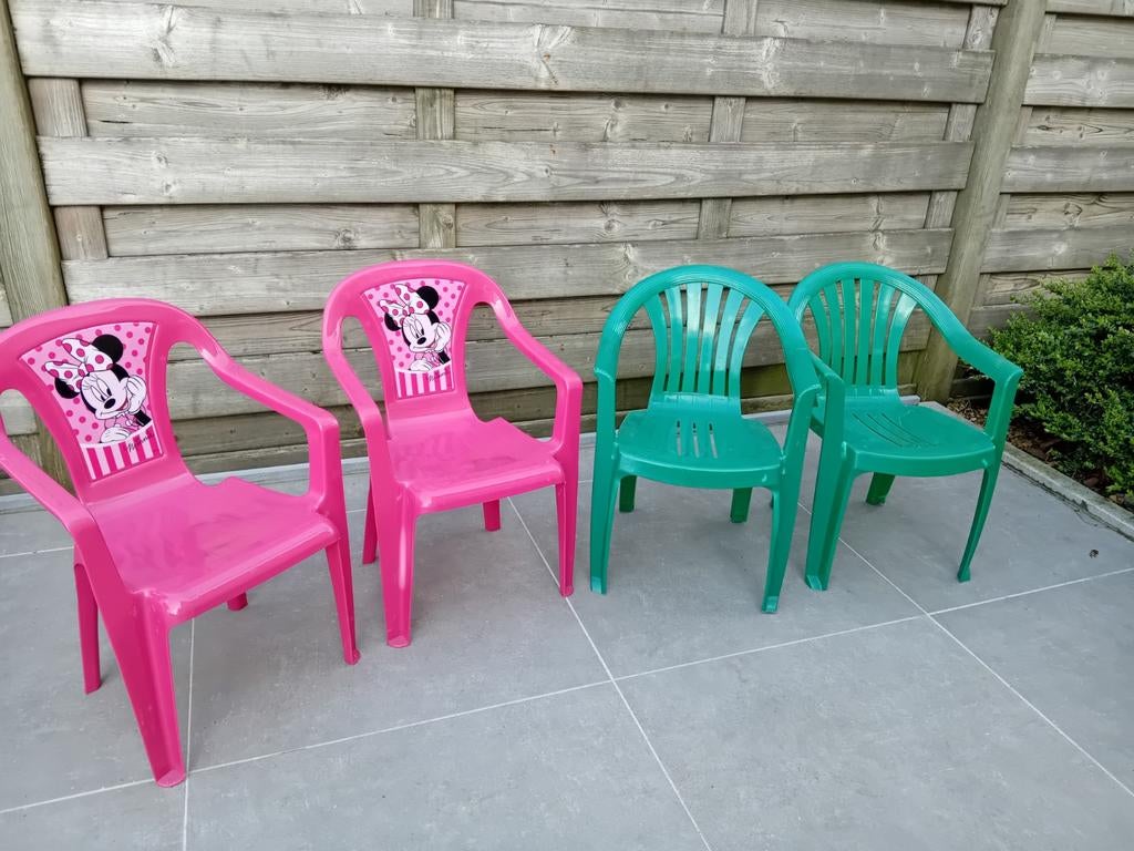 Tuinstoel kind, Ophalen